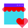 Online-Shop Favorit icon