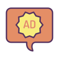 Text Ad icon