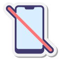 Téléphones mobiles interdits icon