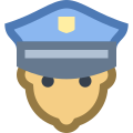 Poliziotto uomo icon
