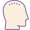 profilo della testa icon