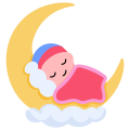 Bambino addormentato icon