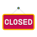 Closed Sign icon