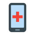 Medizinische mobile App icon