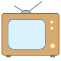 Télévision rétro icon