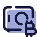 Bitcoin Deposit icon