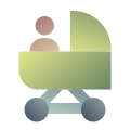 Kinderwagen icon