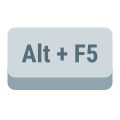 alt+f5キー icon
