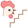 Escalera de pollo icon