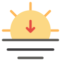 Pôr-do-sol icon