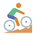 Radfahren-Mountainbike-Skin-Typ-3 icon