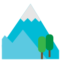 Mountain icon icon