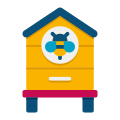 external-bee-hive-farm-flaticons-flat-flat-icons icon