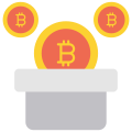 Crypto currency icon