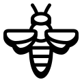 蜜蜂顶视图 icon