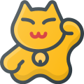 Waving Cat icon