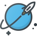 Launched Rocket icon