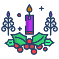 Christmas Candle icon