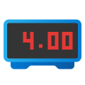 horloge digitale icon