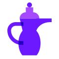 Traditionelle emiratische Kaffeekanne icon