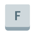 tecla f icon