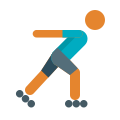 Roller Skating Skin Type 3 icon