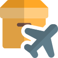 Premium fast air cargo service - Logistic services icon