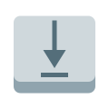 ページダウンボタン icon