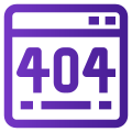 404 error icon