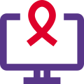 Diagnosis of a cancer patient through Computer technology icon