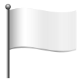 bandiera bianca icon