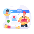 Free Delivery icon