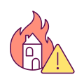 Warning About Flame Danger icon