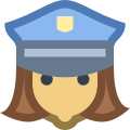 Mujer policía icon