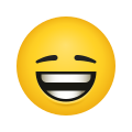 笑顔の明るい顔 icon