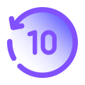 Replay 10 icon