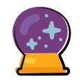 Sfera di cristallo magica icon