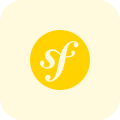 Symfony is a PHP web application framework icon