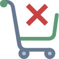 Clear Shopping Cart icon