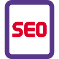 Seo file for web content optimization online icon