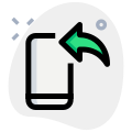 Reply on mobile instant messenger function layout icon