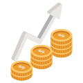 Financial Growth Chart icon