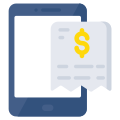 Mobile Invoice icon