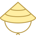 Cappello asiatico icon