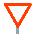 Give Way Signpost icon