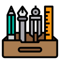 Stationery icon