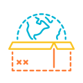 Consegna in tutto il mondo icon