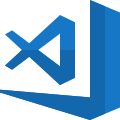 Visual Studio code is a source-code editor developed by Microsoft icon