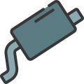 Muffler icon