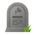 emoji de lápide icon